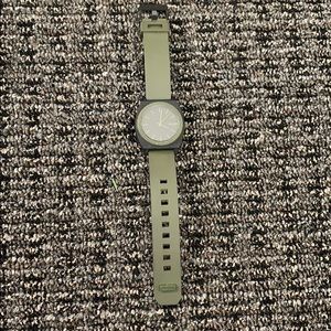 Green & Black Nixon Watch